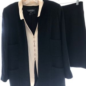 Chanel suit.